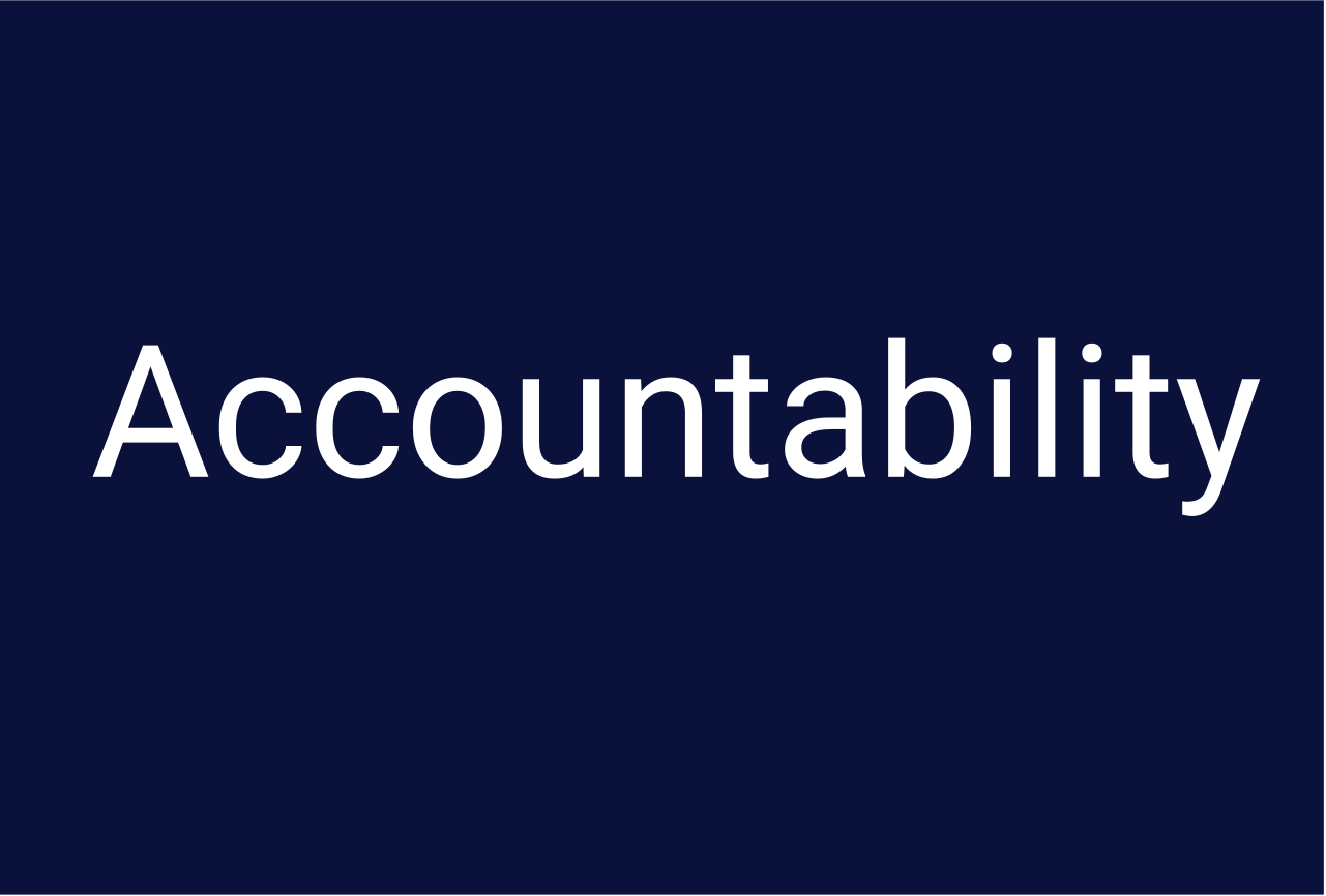 accountability